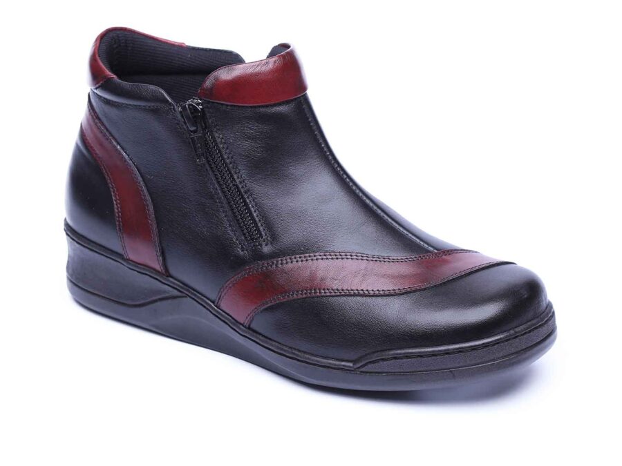 נעלי נוחות לנשים מדגם קסידי בצבע סגול בורדו